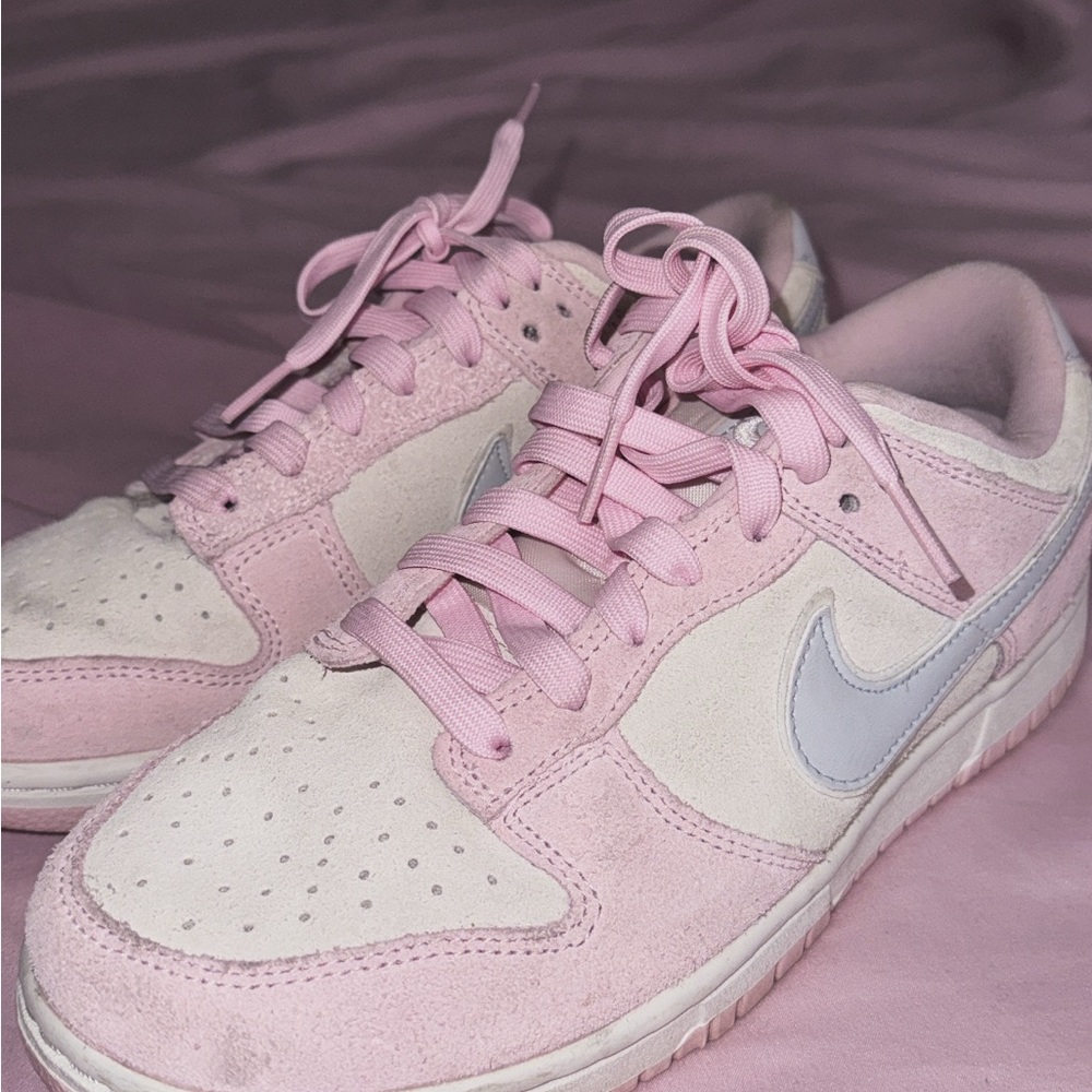 Nike Blush Pink and Cream Sneakers